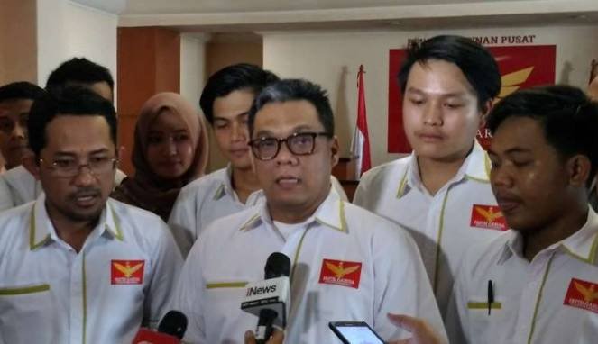 Ketua Umum Partai Garuda Ahmad Ridha Sabana